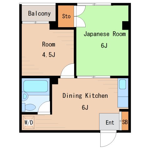 江東区大島のマンションの間取り