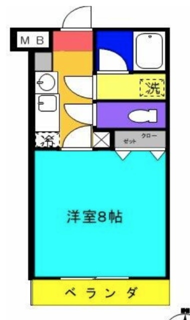 レヴェリー桜木の間取り