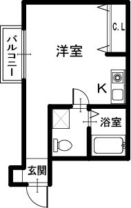 メゾン・ド・ソレイユの間取り
