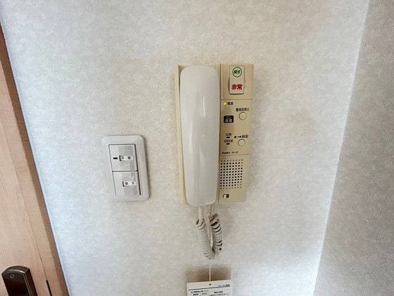 セキュリティ　※別部屋の写真です