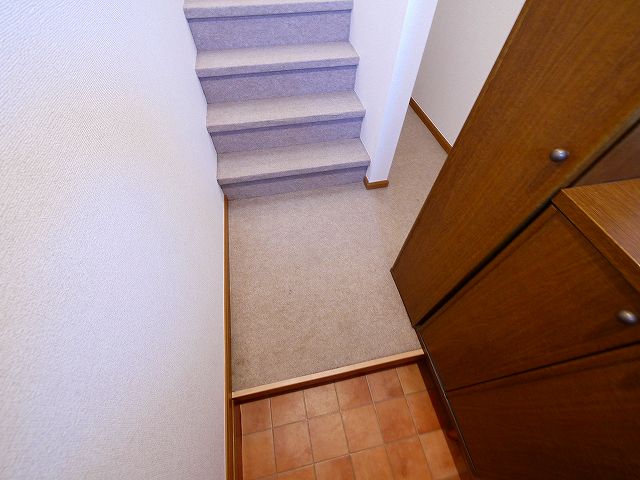 玄関　明るい玄関です