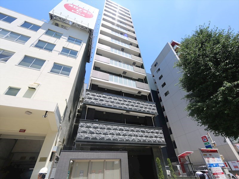 建物外観　外観　宅配BOX　防犯カメラ　オートロック　分譲賃貸