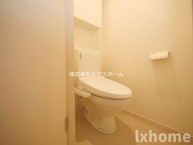 トイレ　ゆったりとした空間のトイレです