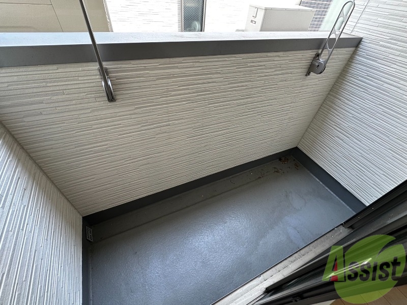 バルコニー　バルコニーがあるので洗濯物は外に干せそうですね～