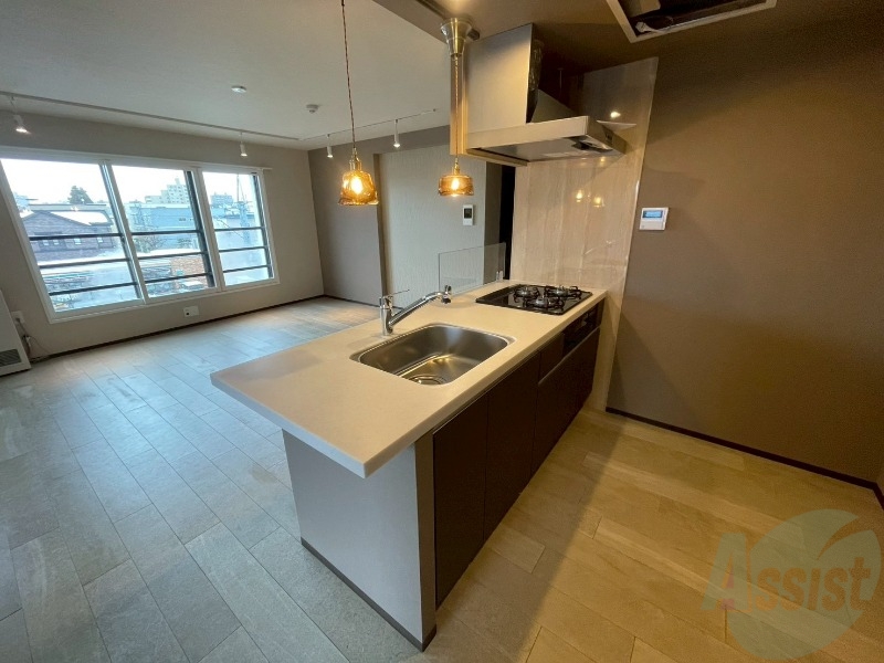 キッチン　システムキッチンなので、すぐお料理に使えます！