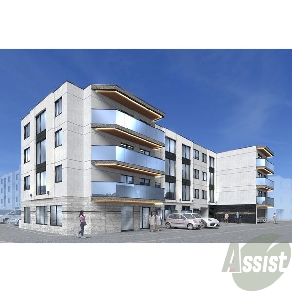 建物外観　完成予想パース　白石区栄通９丁目「仮）ラ・シュエット栄通Ｄ」