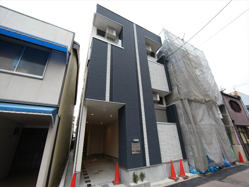 建物外観　外観　デザイナーズ　光インターネット無料