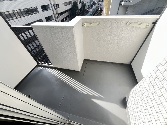 バルコニー　広々としたバルコニーです