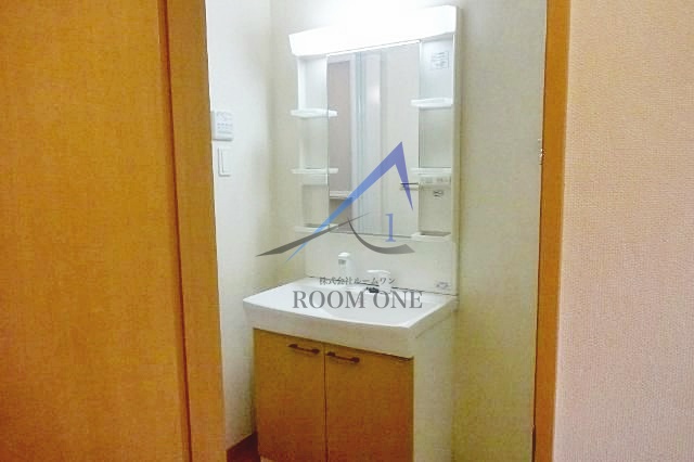 洗面設備　洗面台です。