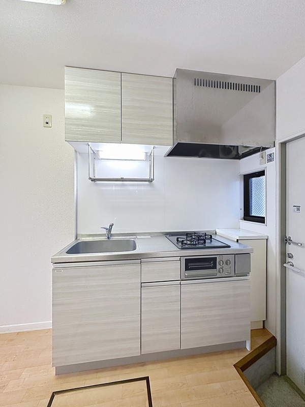 キッチン　ガスコンロ完備！