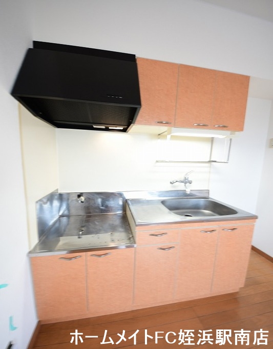 キッチン　★二口コンロ持ち込み可能です★参考写真