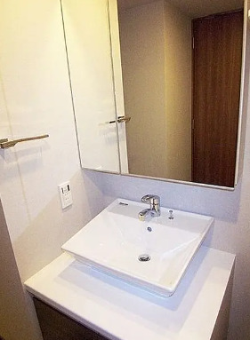 洗面設備　別タイプ部屋　参考写真です