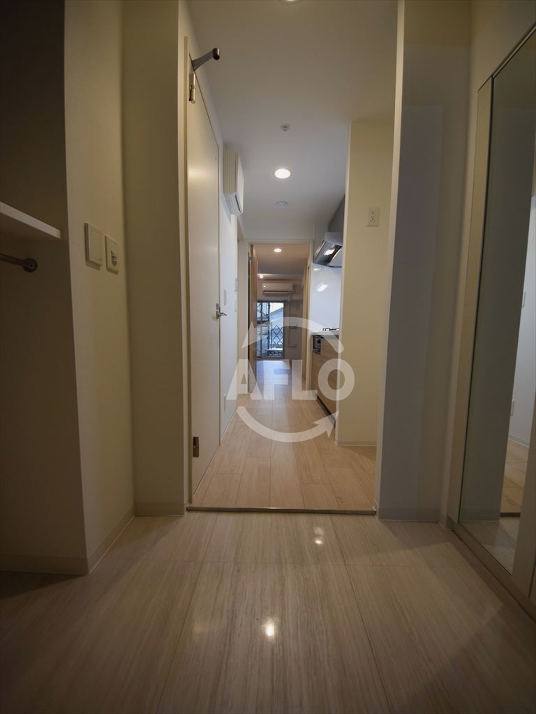 玄関　アーバネックス北堀江　玄関スペース