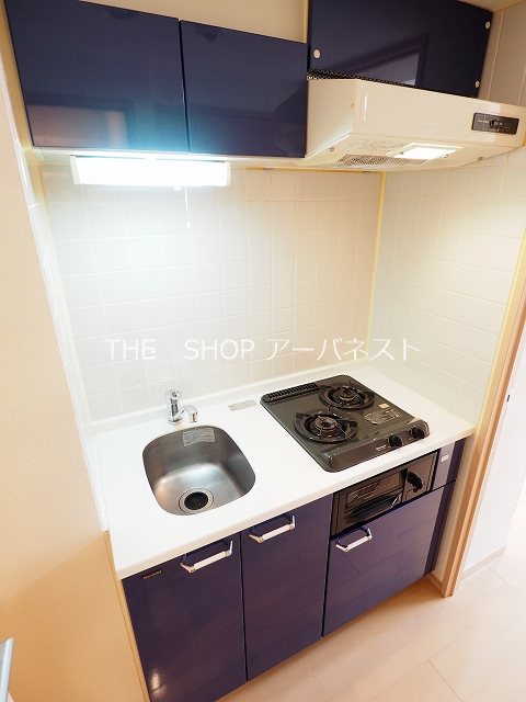 キッチン　2口ガスコンロ