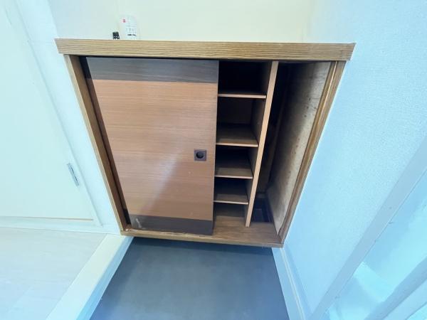 収納　靴もたっぷり収納できます。