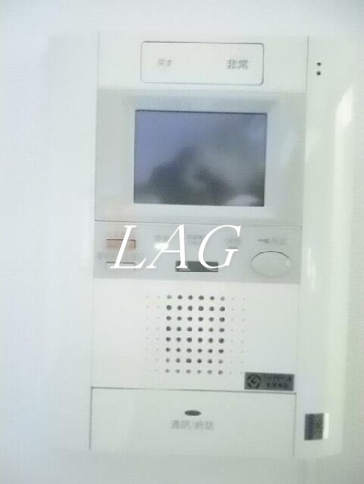 セキュリティ　モニター付インターホンです。