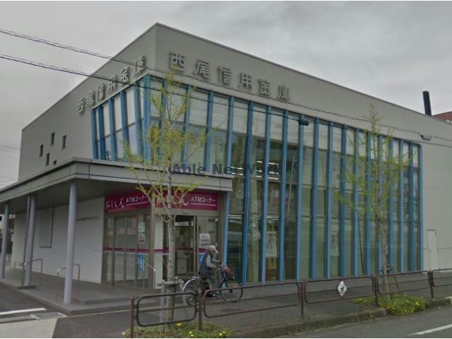 銀行　西尾信用金庫大府共和支店（銀行）まで430m