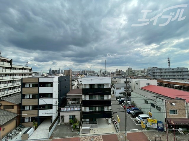 眺望　バルコニーからの景色です