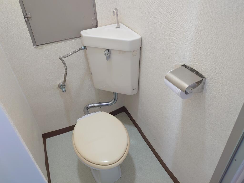 近鉄大阪線 河内山本駅 徒歩17分 4階建 築56年のトイレ写真