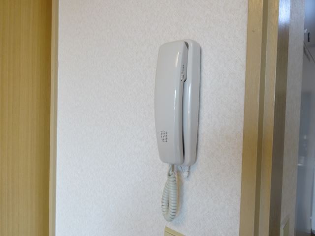 セキュリティ　インターホンついてます