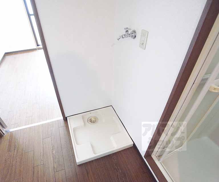 その他設備　洗濯機も室内に置けます！
