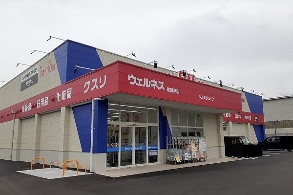 ドラックストア　ウェルネス東川津店（ドラッグストア）まで800m