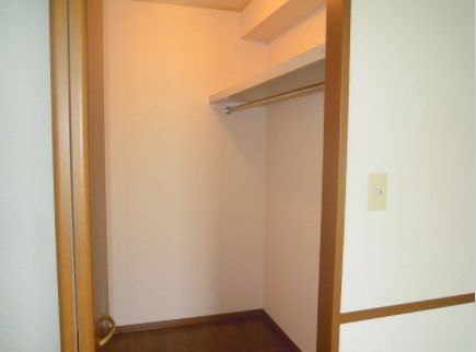 収納　ウォークインクローゼット付き。