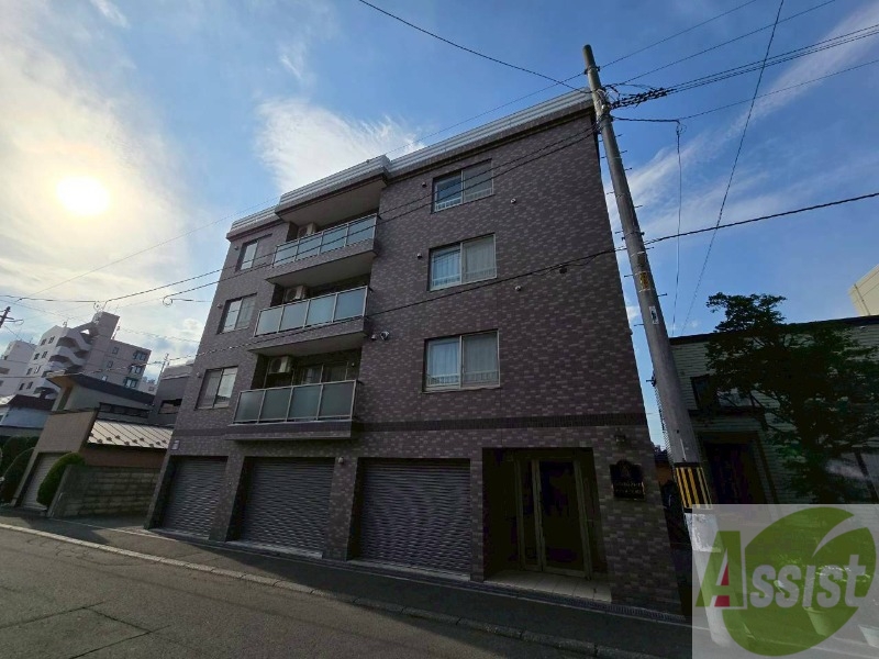 建物外観　札幌市中央区南九条西「グランメール幌西」