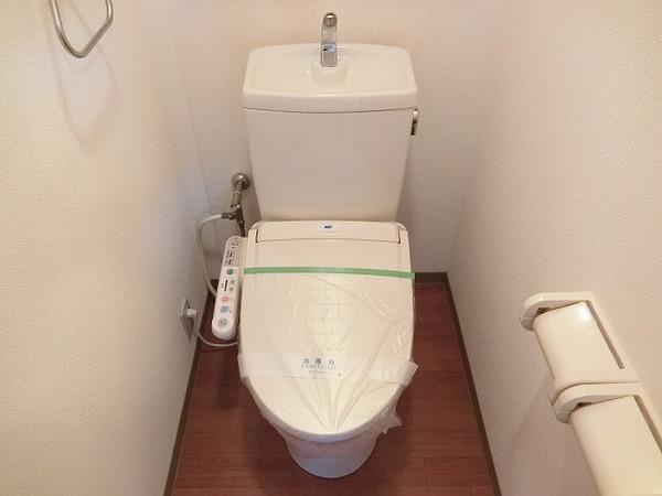 トイレ　ウォシュレット！