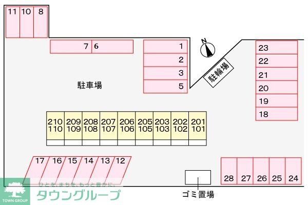 駐車場　★お問い合わせはタウンハウジングまで★