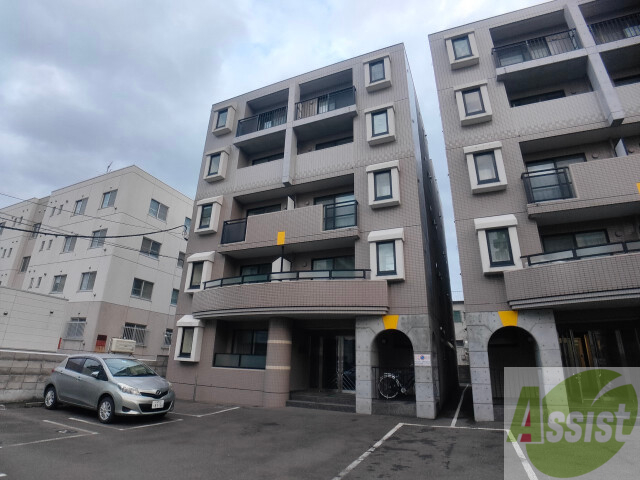 建物外観　札幌市中央区南１５条西「クラージュ行啓１」