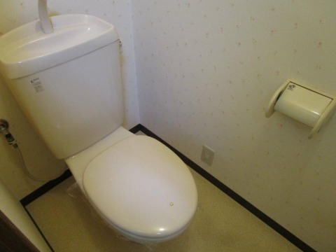 トイレ　※写真は別部屋のものです