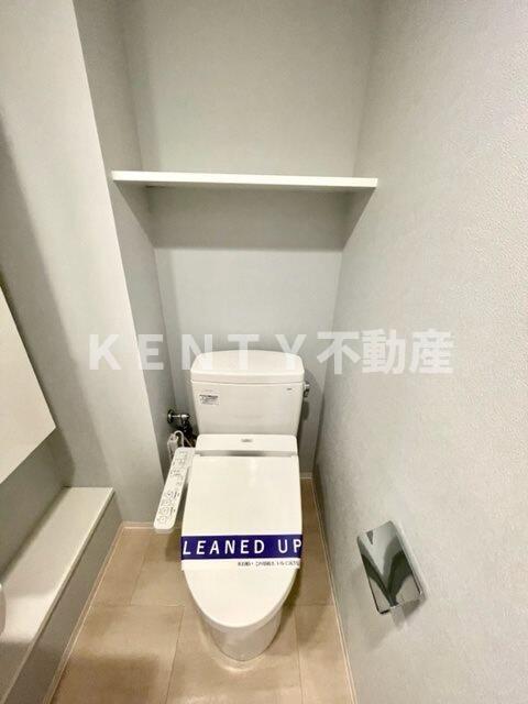 トイレ　ゆったりとした空間のトイレです