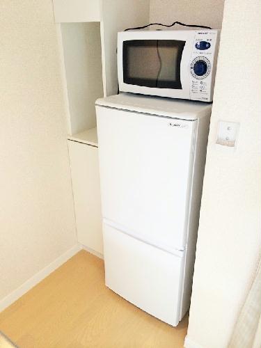 その他　冷蔵庫、電子レンジ付き