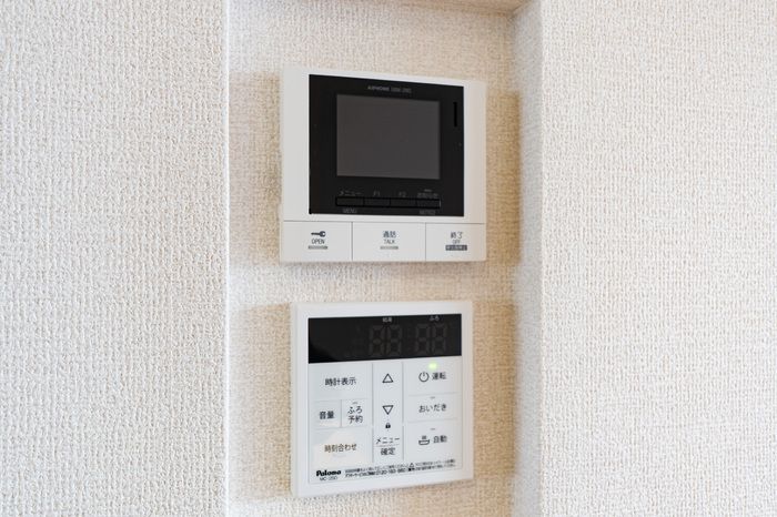 セキュリティ　モニタ付インターホンです。