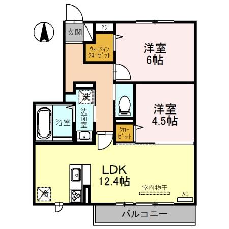 レスぺランス向陽台の間取り写真