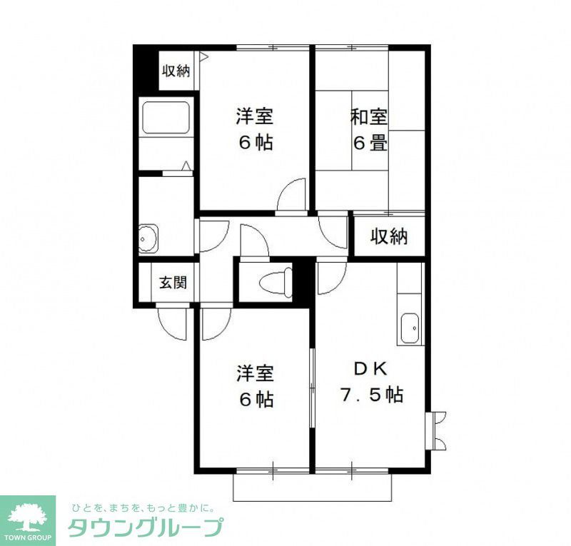 ソレーユ C棟の間取り写真