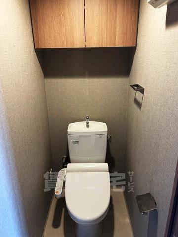 京阪本線 伏見稲荷駅 徒歩5分 6階建 築12年のトイレ写真