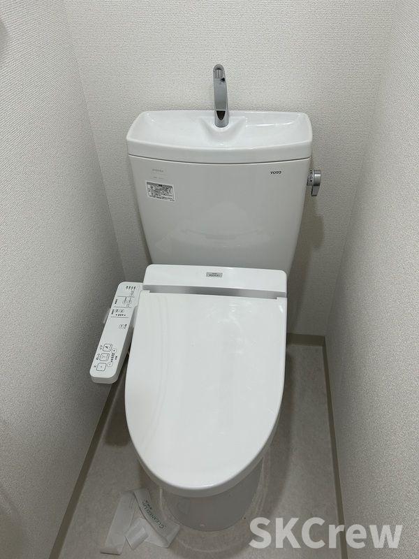 西武池袋線 中村橋駅 徒歩2分 7階建 築2年のトイレ写真
