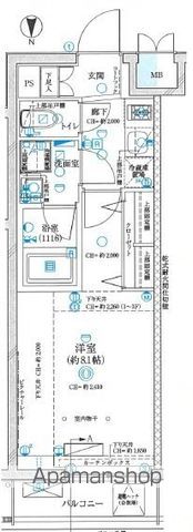 GRAN PASEO神楽坂IIの間取り写真