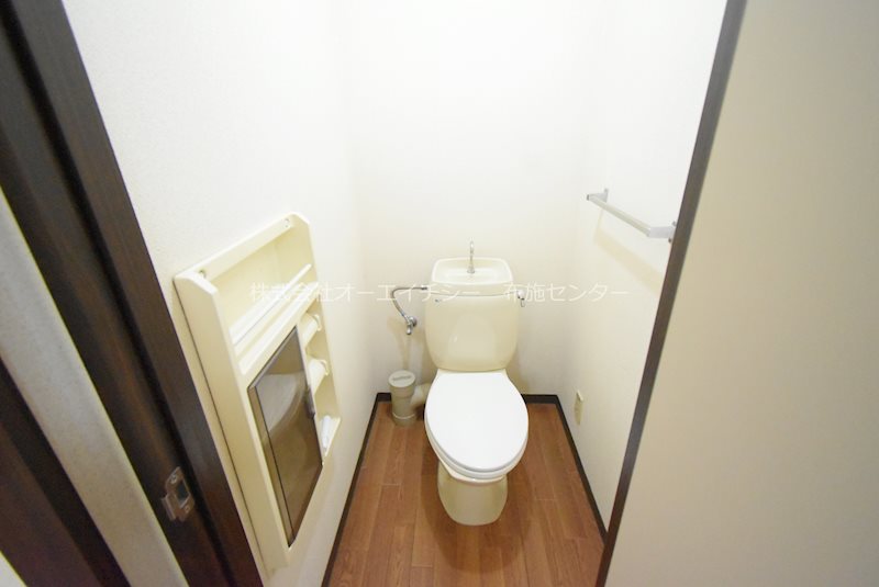 大蓮セントラルハイツB棟のトイレ写真