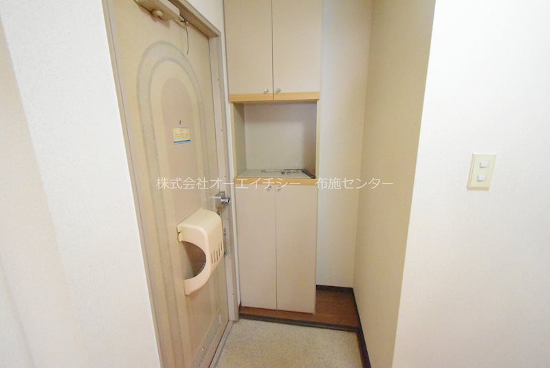 大蓮セントラルハイツB棟の玄関写真