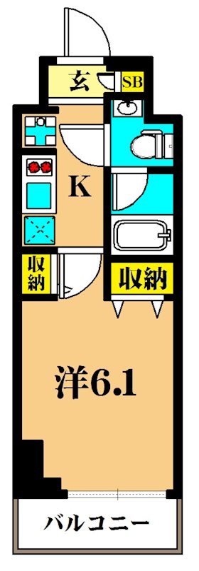 レジディア南品川プレイスの間取り写真