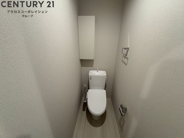 トイレ　ゆったり落ち着けるトイレです