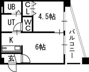 シティテラス南５条の間取り