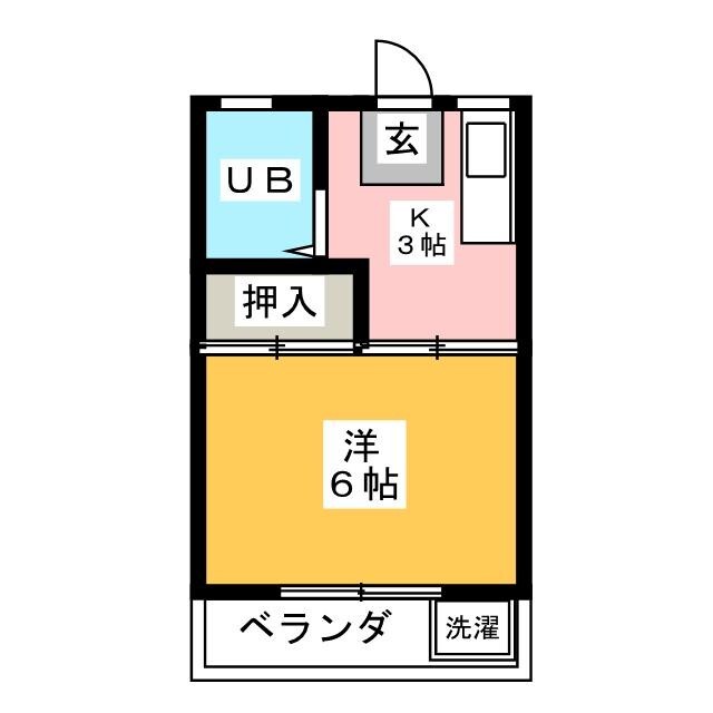 金岡マンションの間取り