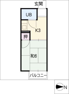 パレーシャルＭＯＲＩの間取り