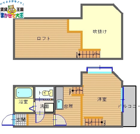 メルフィーズ住吉の間取り