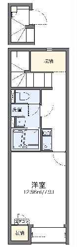 レオネクスト小鶴　一番館の間取り