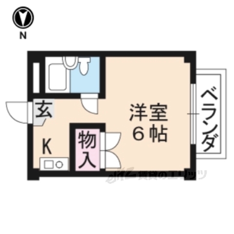 カルチェヴィラ吉勇の間取り